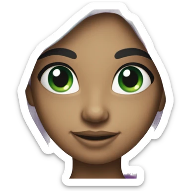 Iridescent mermaid sticker