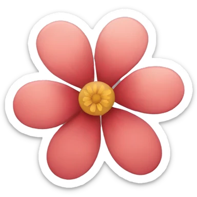 Flower sticker