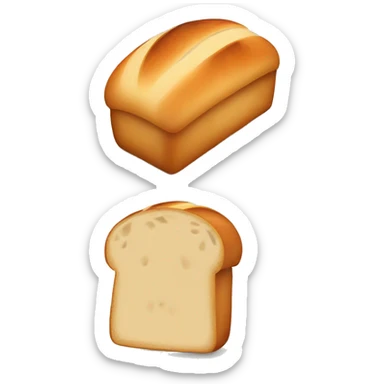 loaf of sourdough bread sticker