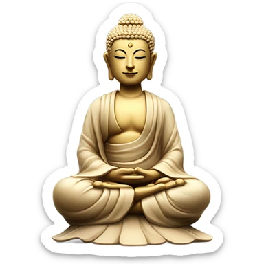 The Buddha sticker