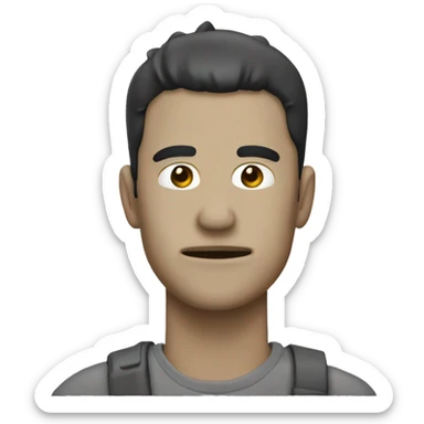 tuburon fumando puro sticker