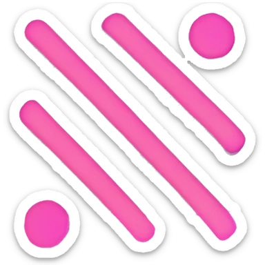 stop sign glowing neon sticker