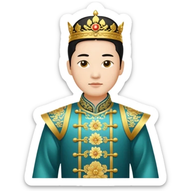 A Chinese princes sticker
