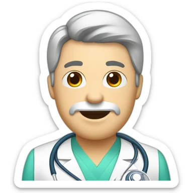 patient call siilo being operated on by a doctor called doctolib sticker