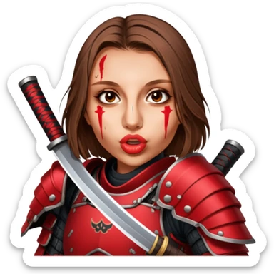 Battle-Ready Samurai sticker