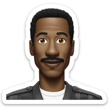Eddie Murphy, Beverly Hills cop sticker