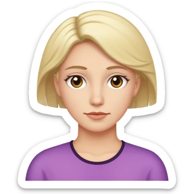 Trans fem Caucasian  sticker