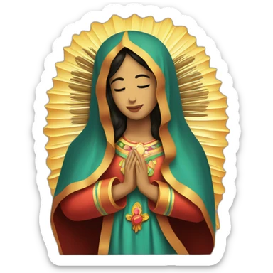 virgen de guadalupe sticker