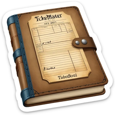 ticketmaster ledger sticker