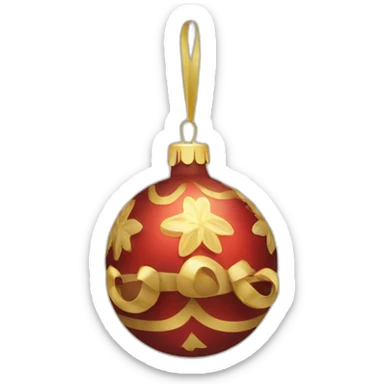 christmas decoration sticker
