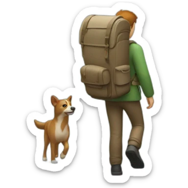 leaving behind technology and going to the woods sticker