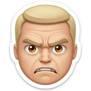 Angry arrogant is tired of idiots powerful being or engity sticker