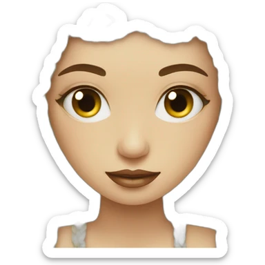 Macrame-girl sticker