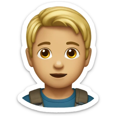 niño pequeño sticker