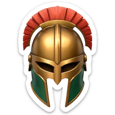 spartan helmet sticker