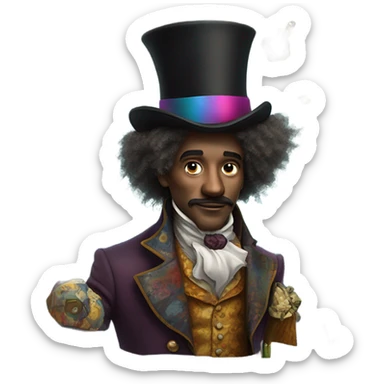 Alice madness returns mad hatter sticker