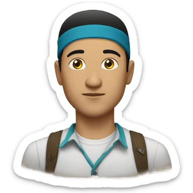 Kazakh was named Ilias  sticker