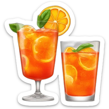 Spritz Aperol coctail sticker