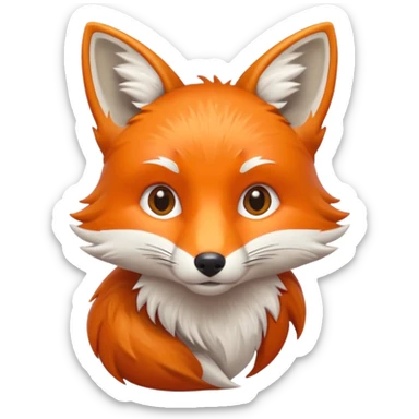 renard  sticker