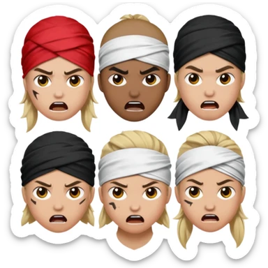 People Anarchy, sticker