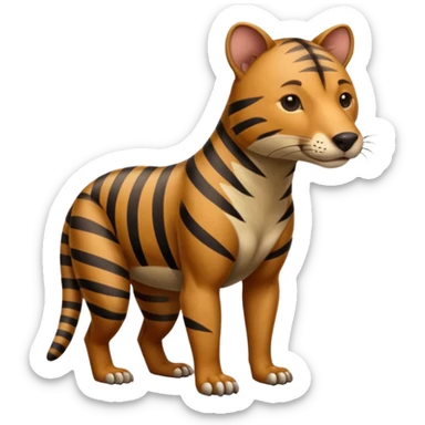 thylacine sticker