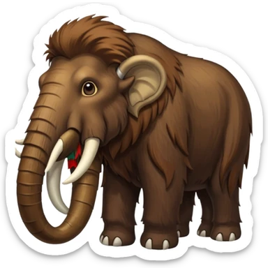 Mammoth sticker