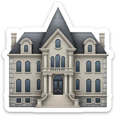 A mansion sticker