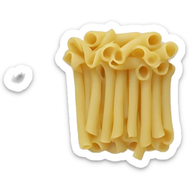 italy traditional pasta on the plate sticker