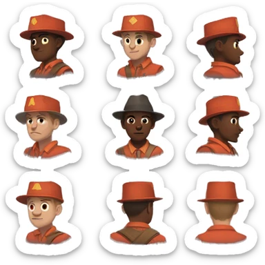 Scout team fortress 2 sticker
