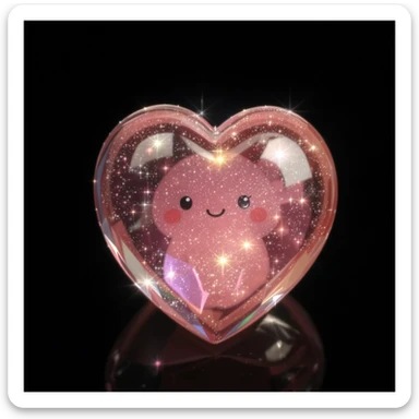 cute and shiny object sticker