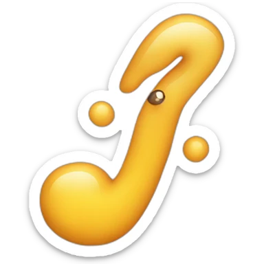 Letra B bailando con numero 2 sticker