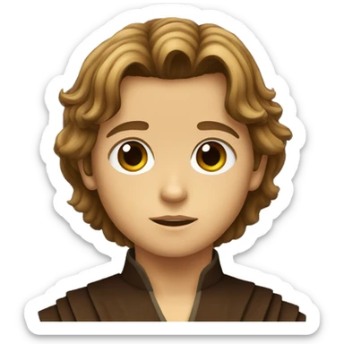 young anakin skywalker sticker