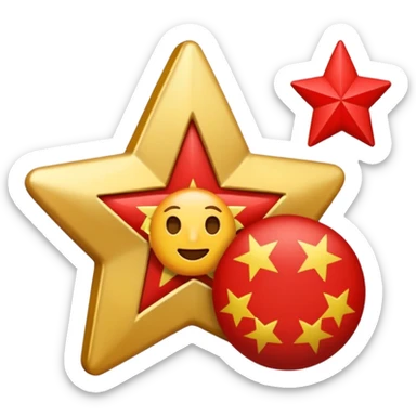 crea un emoji con lo scontro tra US e URSS sticker