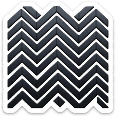 chevron left sticker