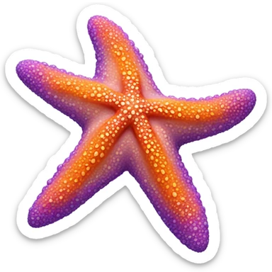 Starfish sticker