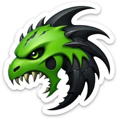 Generate logo of monster energy sticker