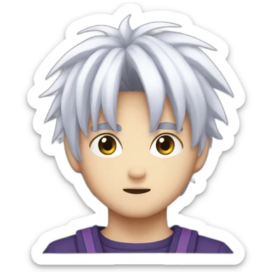 Killua zoldyck sticker