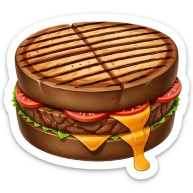 bistec de carne como el de tom y jerry sticker