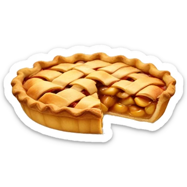 apple pie sticker