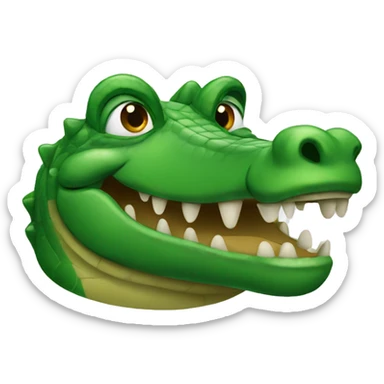 alligator  sticker