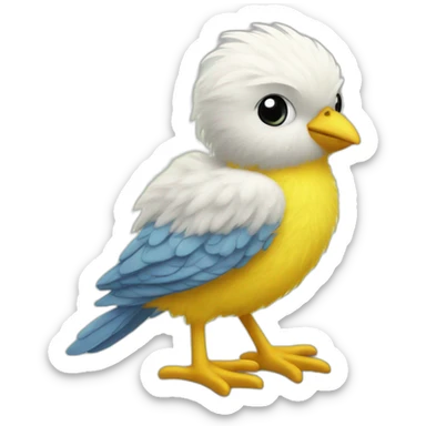 fluffy tweety sticker