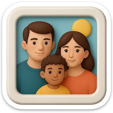 recreate this photo frame but add bit more details sticker