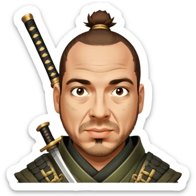 Ancient Samurai sticker