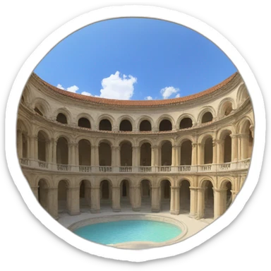 Lyon Grand Hotêl Dieu sticker