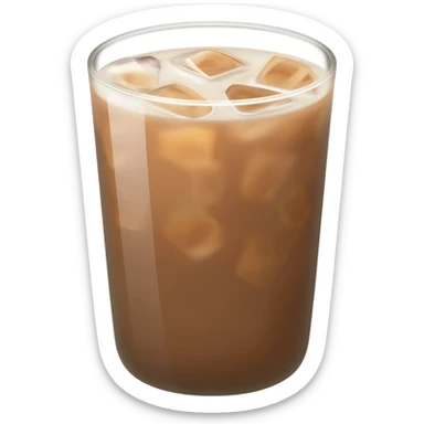 Iced latte  sticker