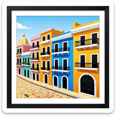 colombia cartagena sticker