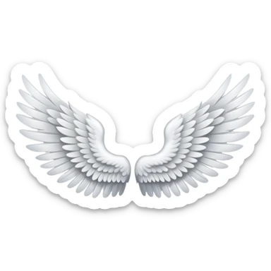 𝙻𝚎𝚏 𝚝𝚊𝚗𝚐𝚎𝚕 𝚠𝚒𝚗𝚐𝚜 sticker