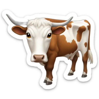 LONGHORN CATTLE sticker