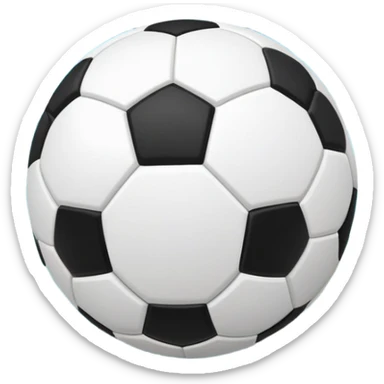 soccer ball on beach with ocean sticker