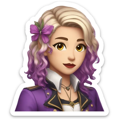 Lilia Vanrouge from Twisted Wonderland sticker